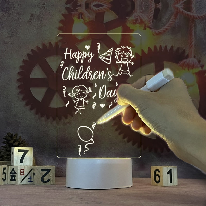 LUMIBOARD™ LED Note Board Acrylic Light