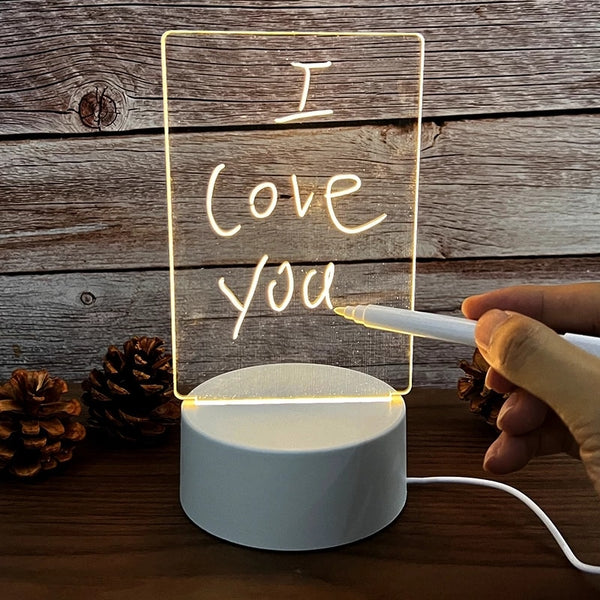 LUMIBOARD™ LED Note Board Acrylic Light