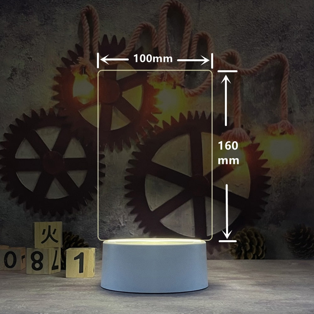 LUMIBOARD™ LED Note Board Acrylic Light