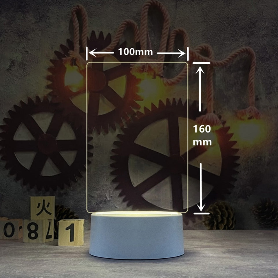 LUMIBOARD™ LED Note Board Acrylic Light